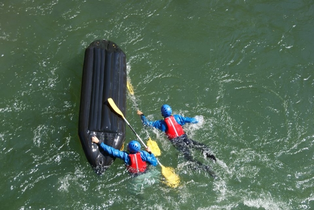 balsa volcada